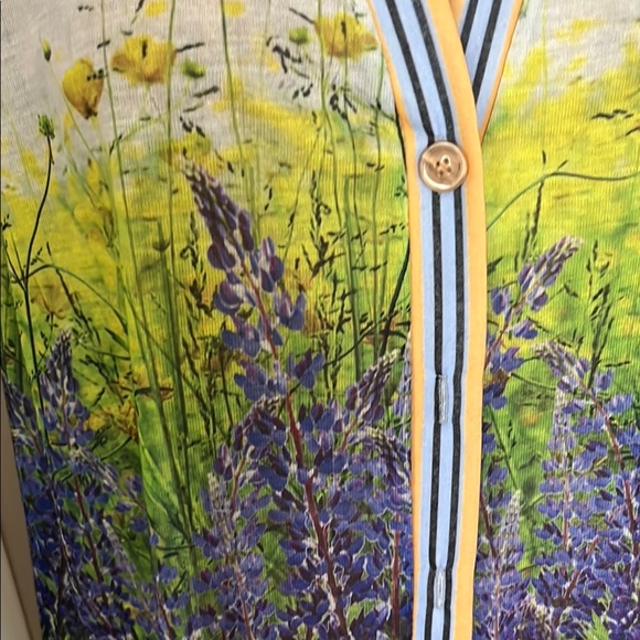 Anthropologie Floral Cardigan - Multicolor - Picture 3 of 8